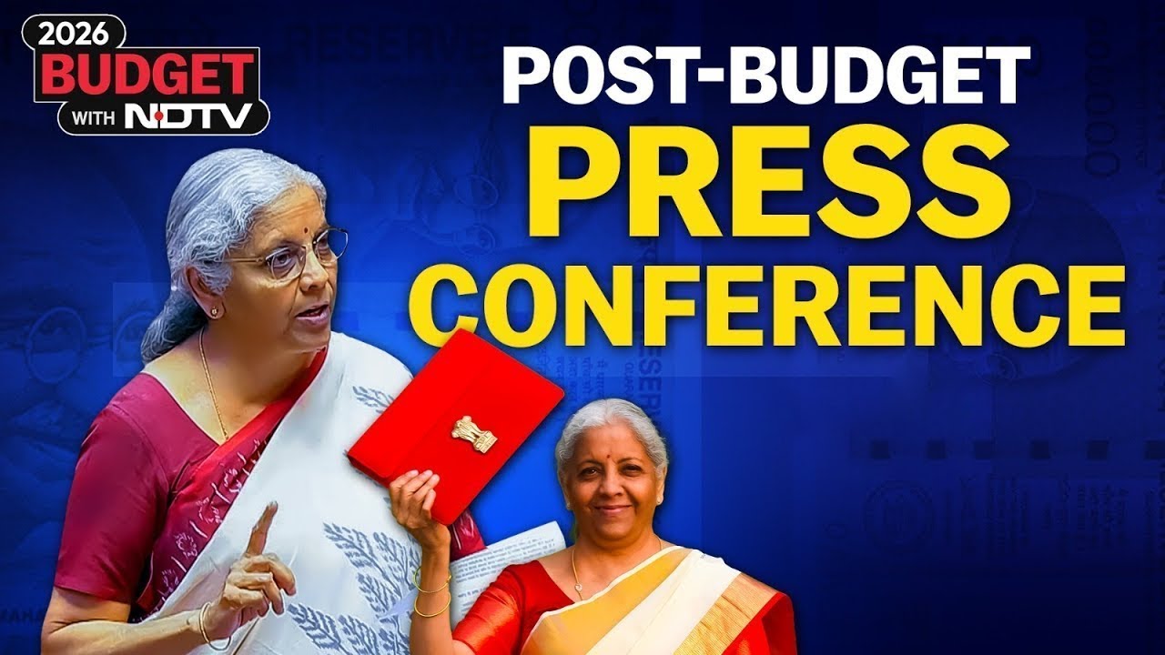Nirmala Sitharaman Budget Press Conference: 'Budget 2026 Sets Path for Viksit Bharat': FM Sitharaman