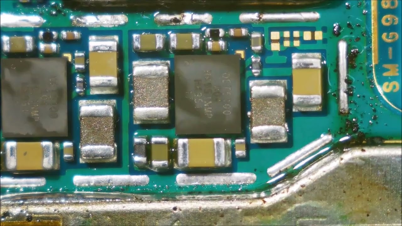 Samsung Galaxy S20 Ultra SM-988U no power way to find short in the board