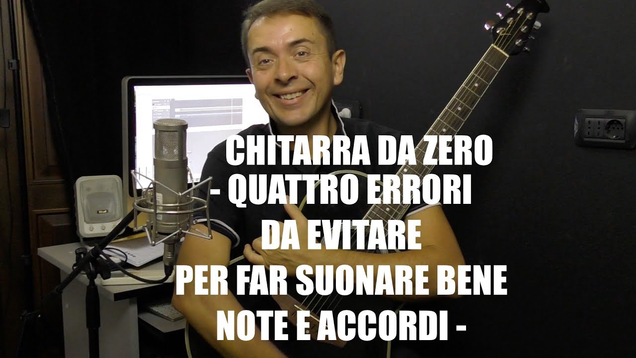 Chitarra da Zero: Quattro Errori da Evitare