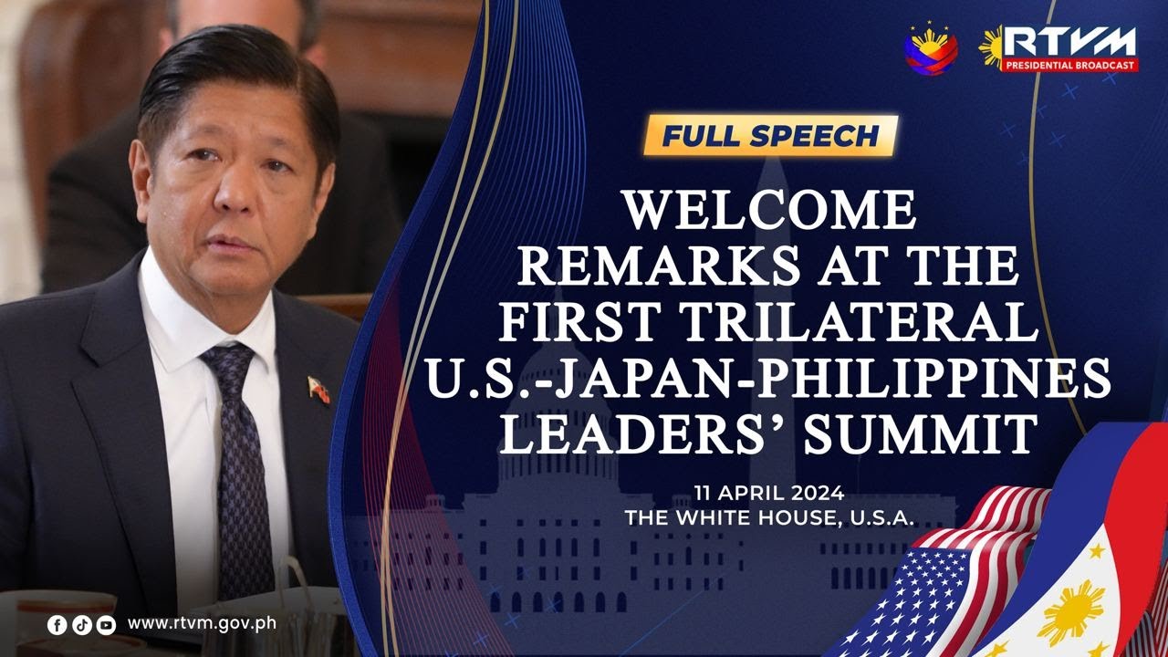 First Trilateral United States-Japan-Philippines Leaders’ Summit (Speech)