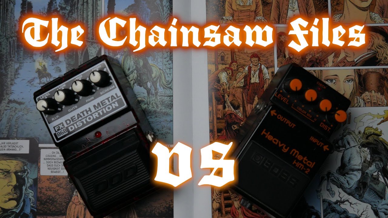 The Chainsaw Files – DOD FX86B Death Metal vs Boss HM-2 clone comparison