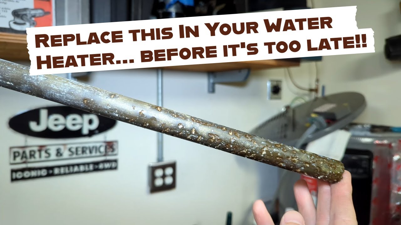 Installing Corro-Protec Anode Rod in Rheem Proterra Hybrid Water Heater