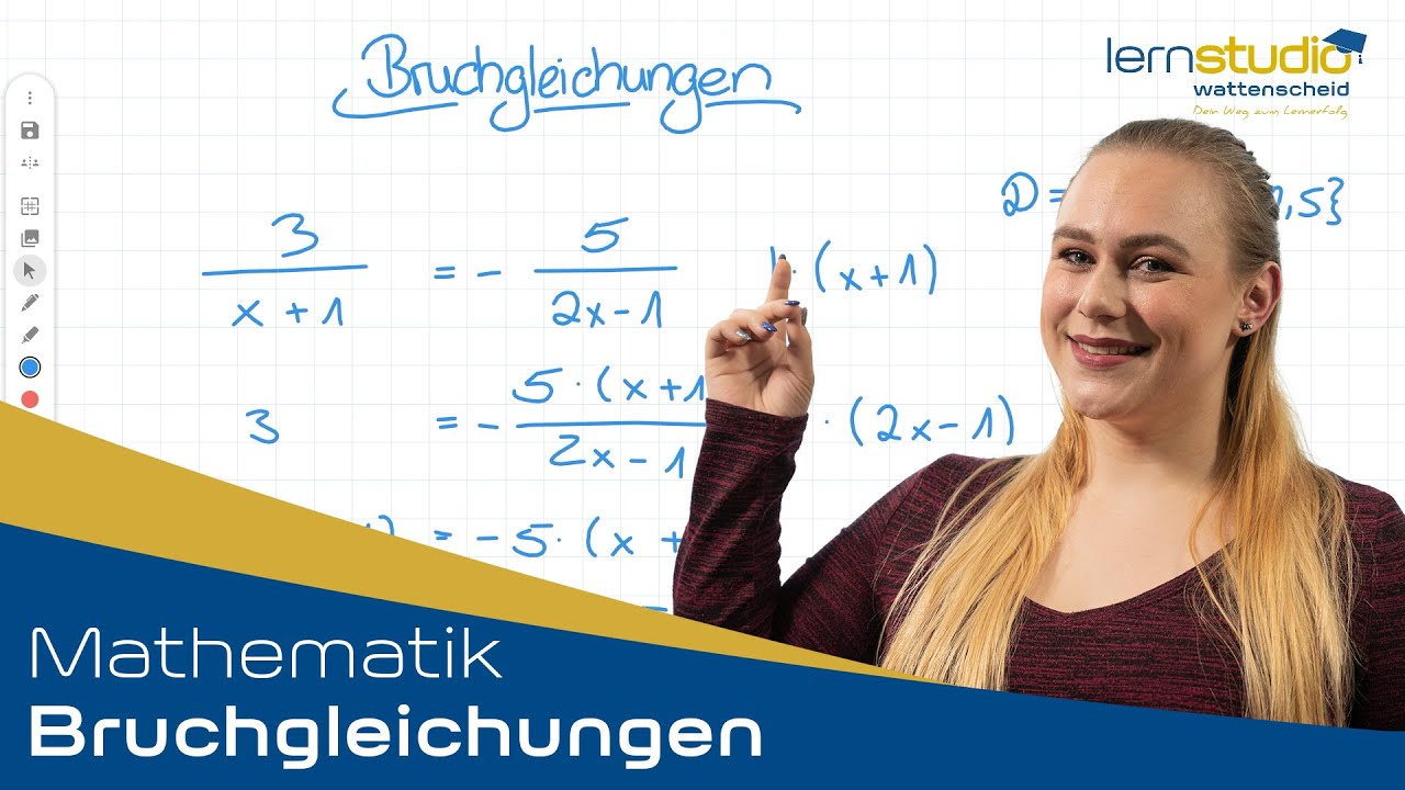 Bruchgleichungen - Mathematik Nachhilfe