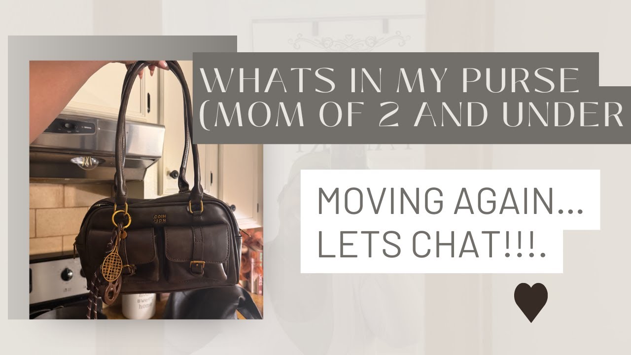 we are moving...again, listed house, more about me, + what's in my purse (TikTok shop find)