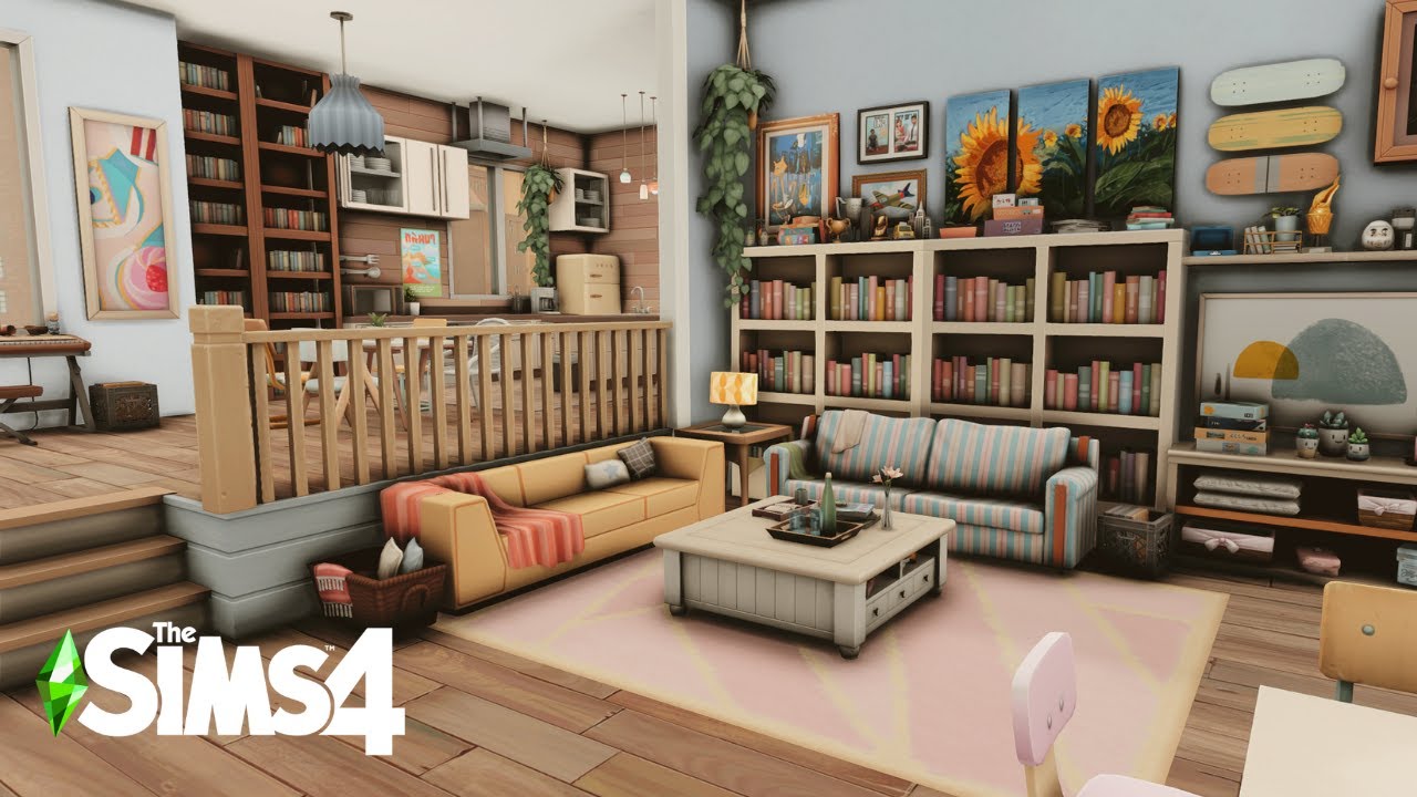 Apartemen Pasangan Hobi Thrifting 🛍️ | The Sims 4 Indonesia Speed Build