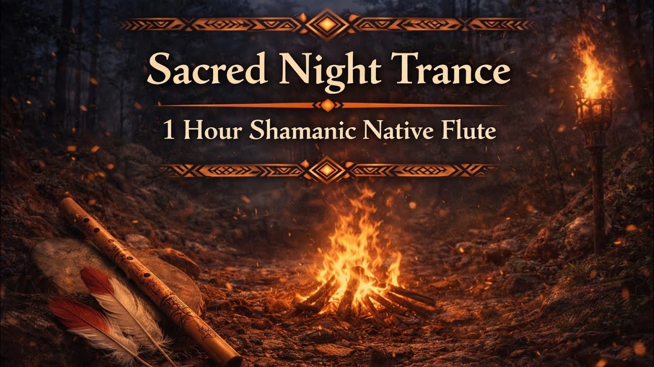 Sacred Night Trance | 1 Hour Shamanic Native Flute Hypnosis | MooD Supply