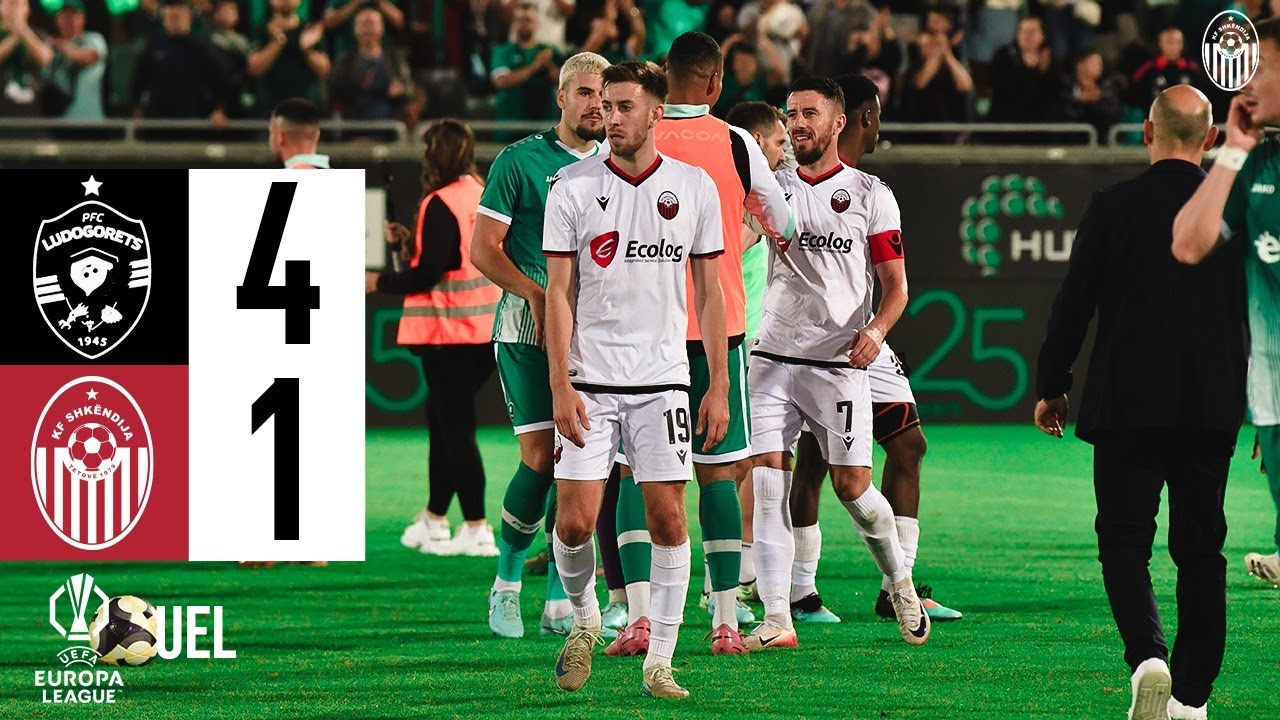 #UEL | Ludogorets 4:1 Shk&euml;ndija | HIGHLIGHTS