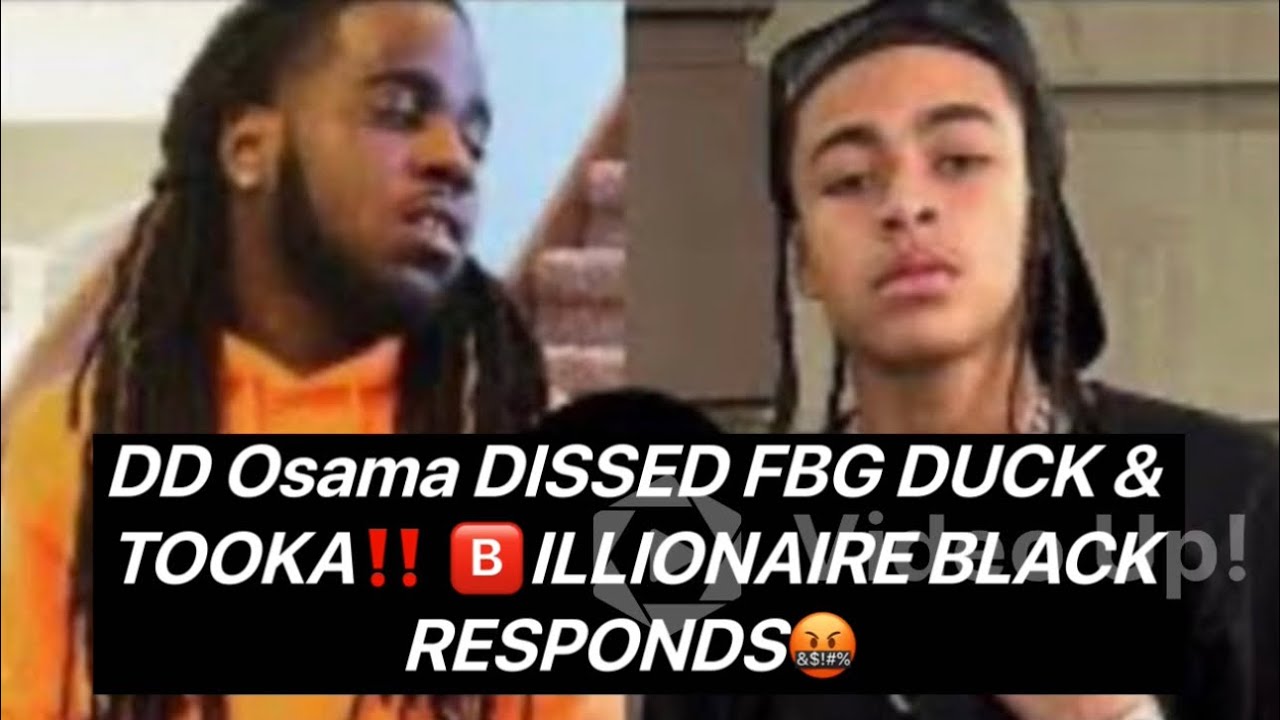 NY Drill Rapper DD Osama DISSED FBG DUCK🕊️ 🅱️ILLIONAIRE BLACK RESPONDS‼️ #subscribe✅ #eddiekanejr