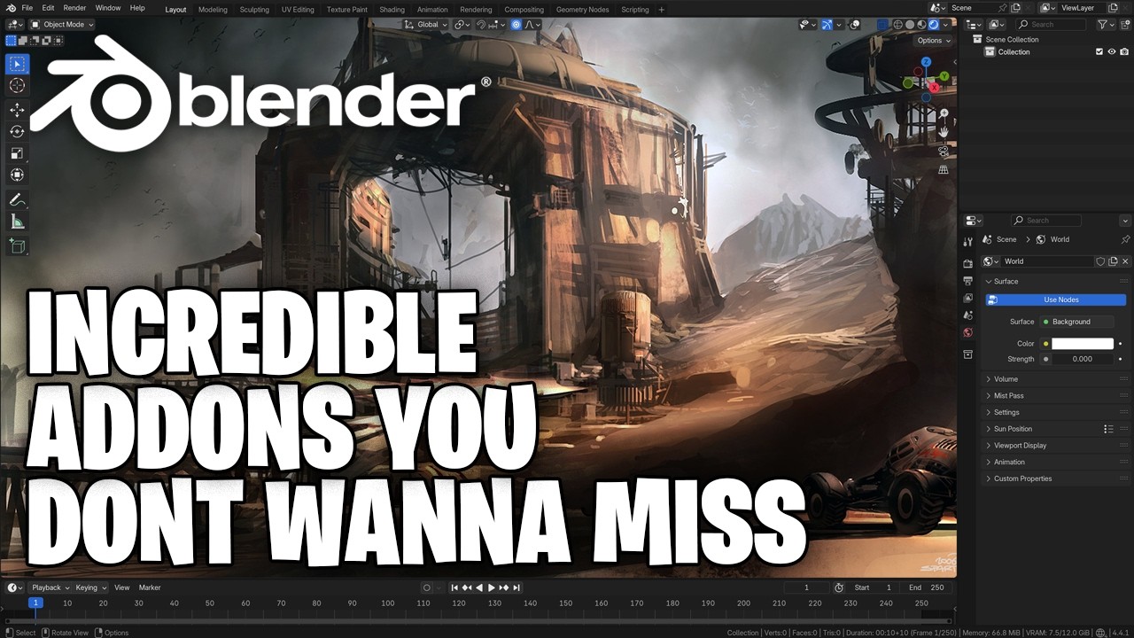 Incredible New Blender Addons You Won't Resist Getting!