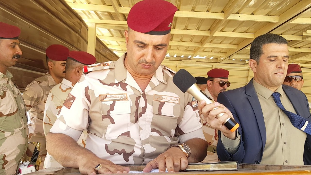 استعراض فوج الثاني لواء ٣٩ فق ١٠ في معسكر بسمايه