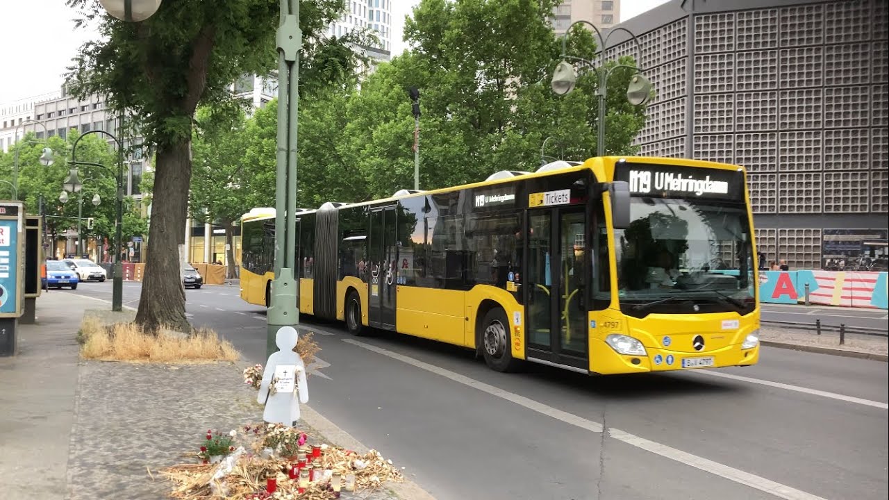 Busverkehr Berlin - Mercedes-Benz Citaro C2 G & Scania Citywide LFA in Kurfürstendamm M19 & M46