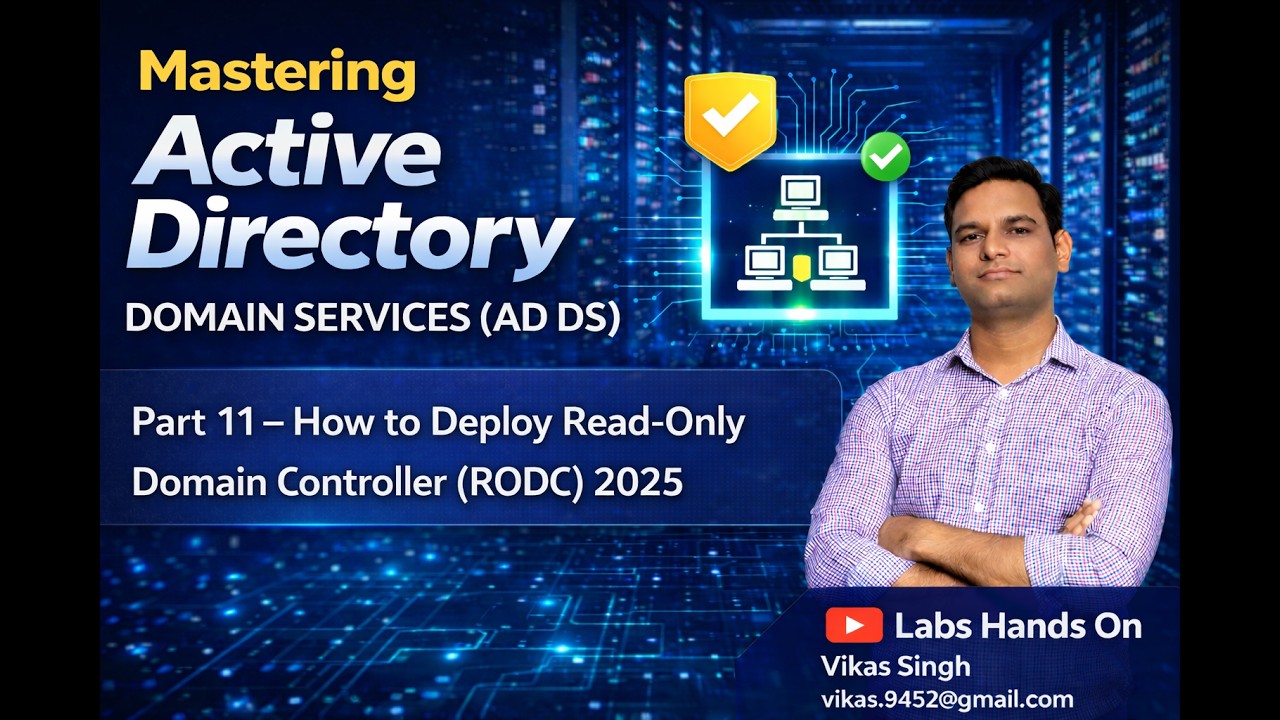Освоение Active Directory (AD DS) | Часть 11 | Развертывание контроллера домена только для чтения...