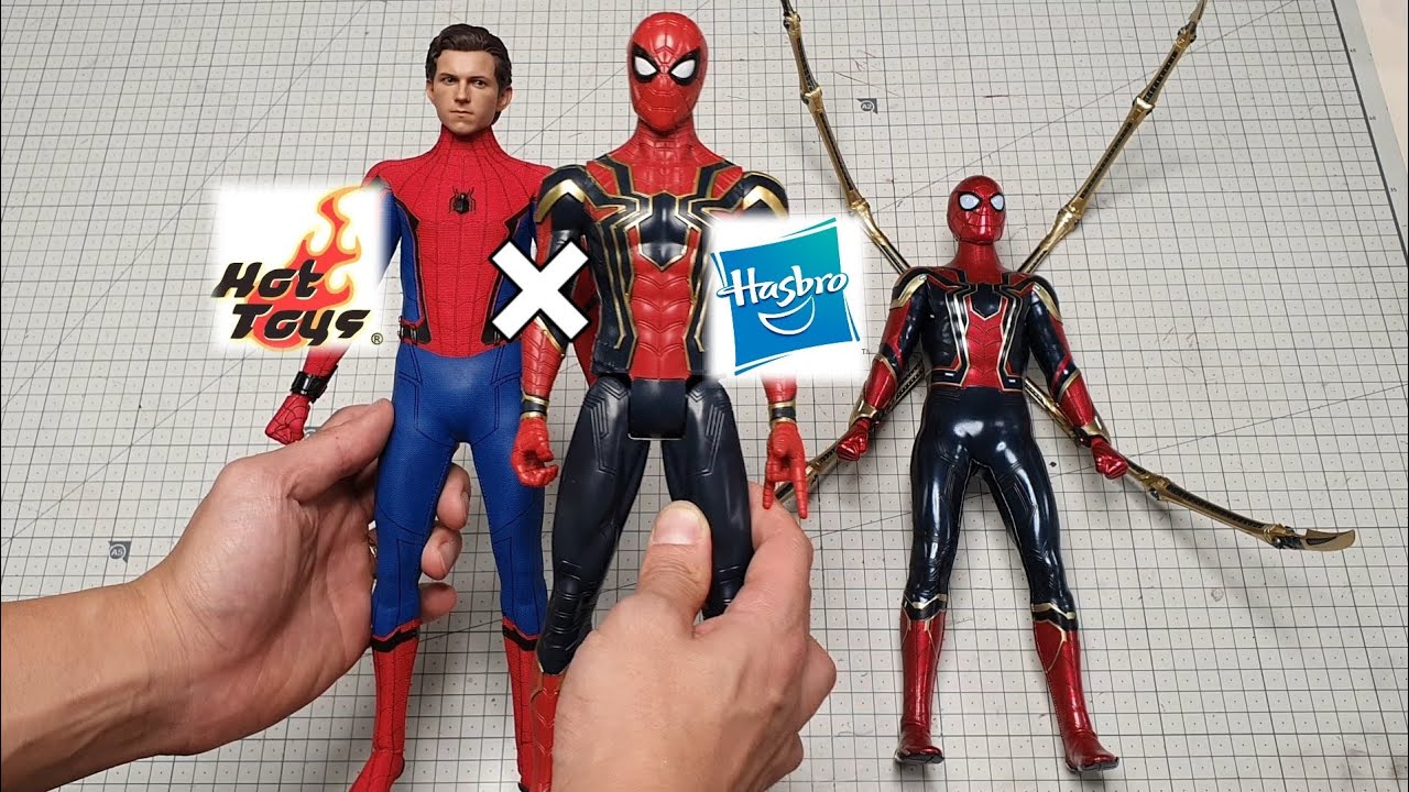 [Hot Toys × Hasbro] Iron Spider&Home Coming Spider Man Unboxing 핫토이 아이언 스파이더& 홈커밍 스파이더맨 언박싱