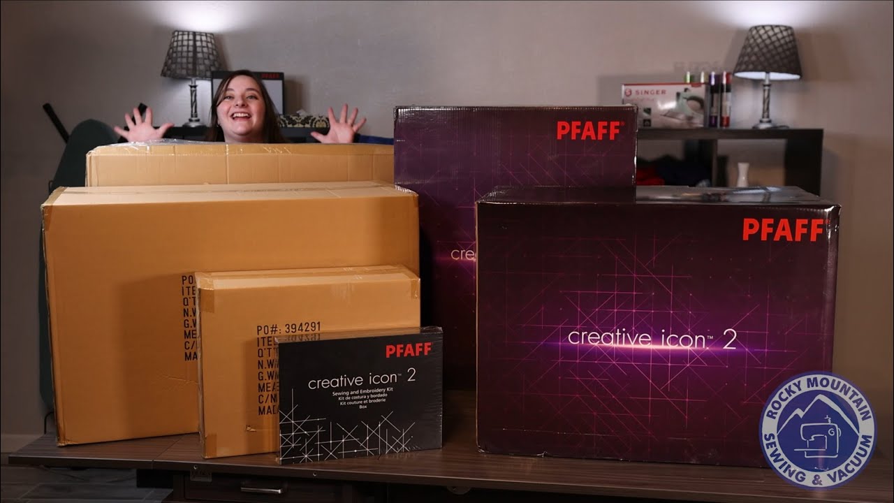 New Pfaff Creative Icon 2 Unboxing