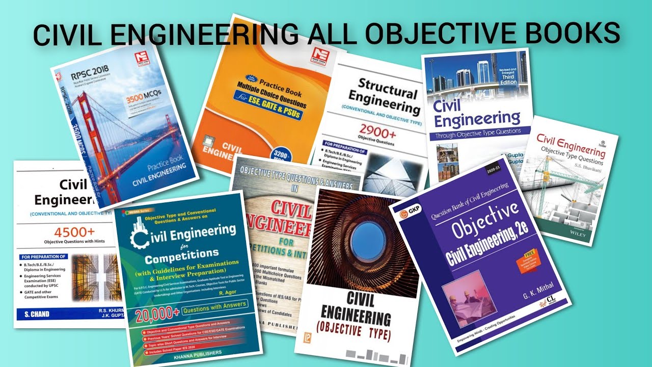 CIVIL ENGINEERING OBJECTIVE BOOKS | OBJECTIVE BOOKS WAR |  INTRODUCTION PART | 2022 |