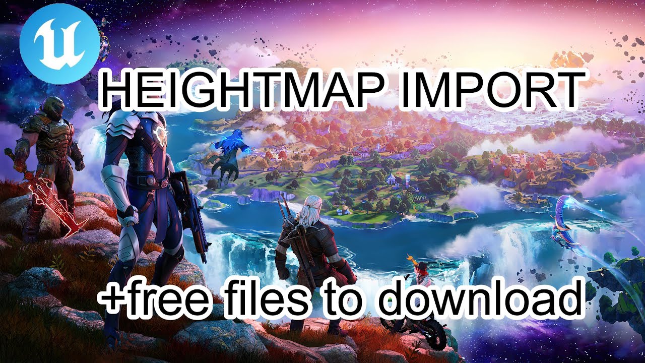 How to import heightmap into UEFN #uefn #fortnite #landscape #youtube #tutorial #free #import #ad