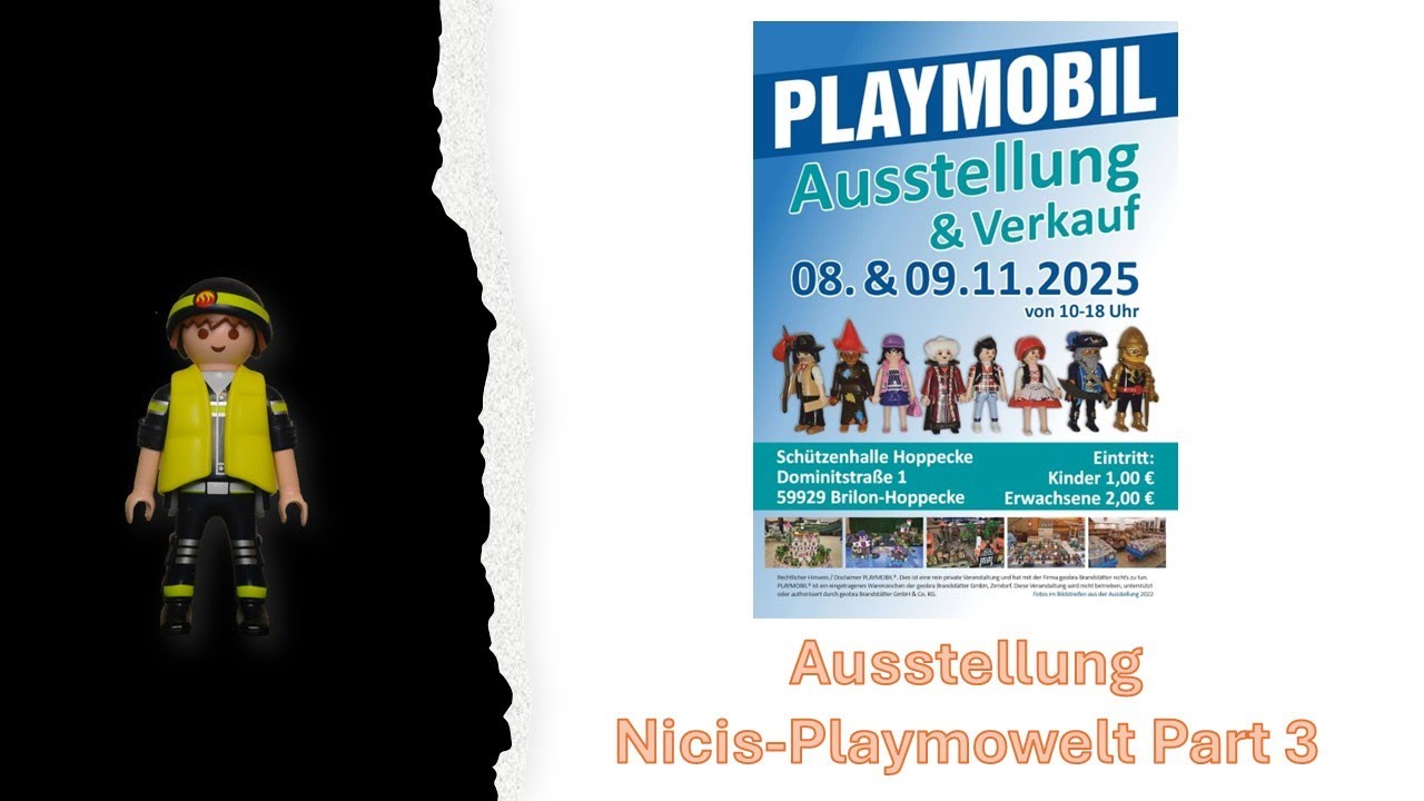 Playmobilausstellung Nicis-Playmowelt Part 3