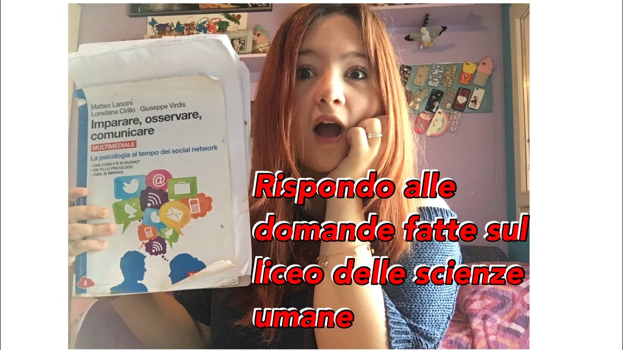 SCIENZE UMANE, RISPONDO ALLE DOMANDE|Vanessa