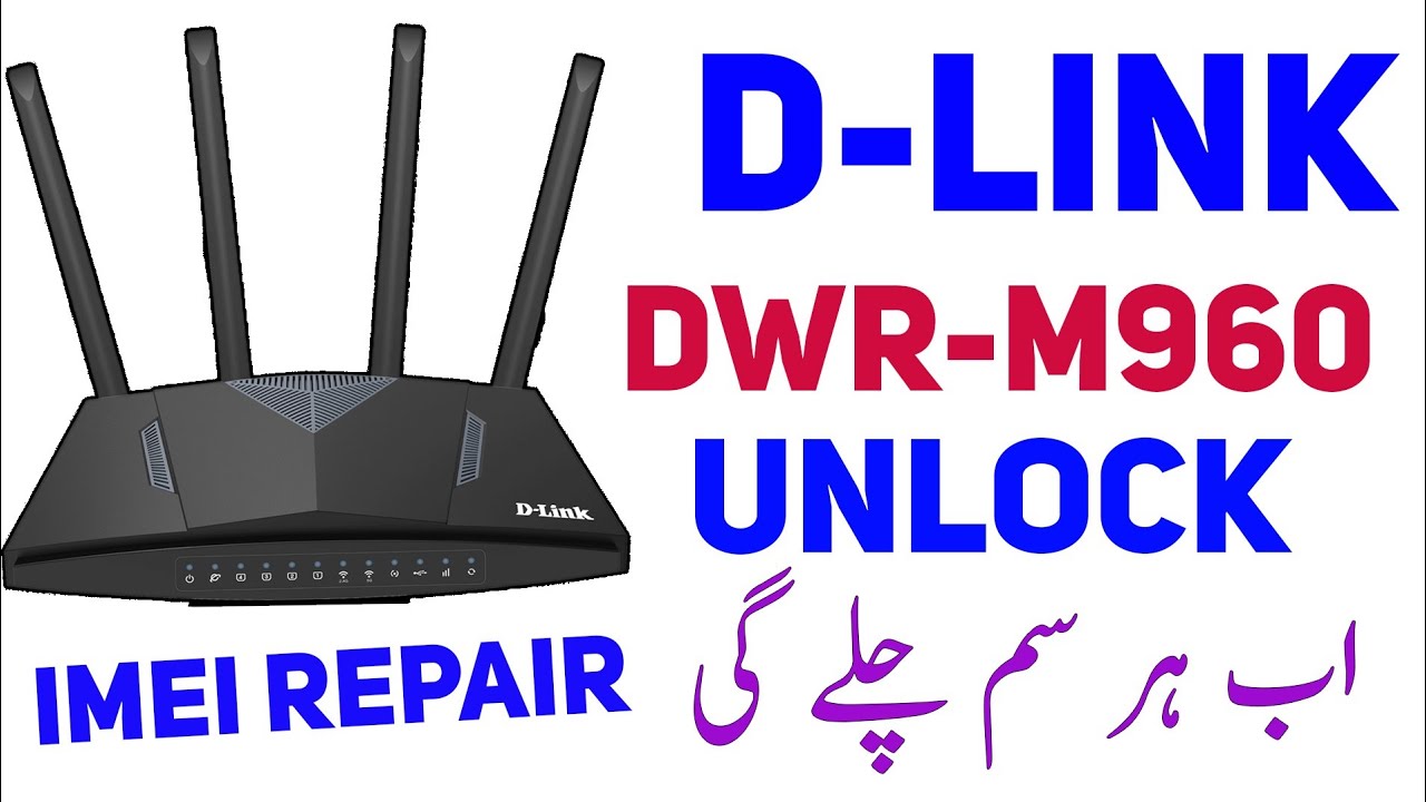 D-Link DWR-M960 Unlock | IMEI Repair | No Service Fix | All SIM Working