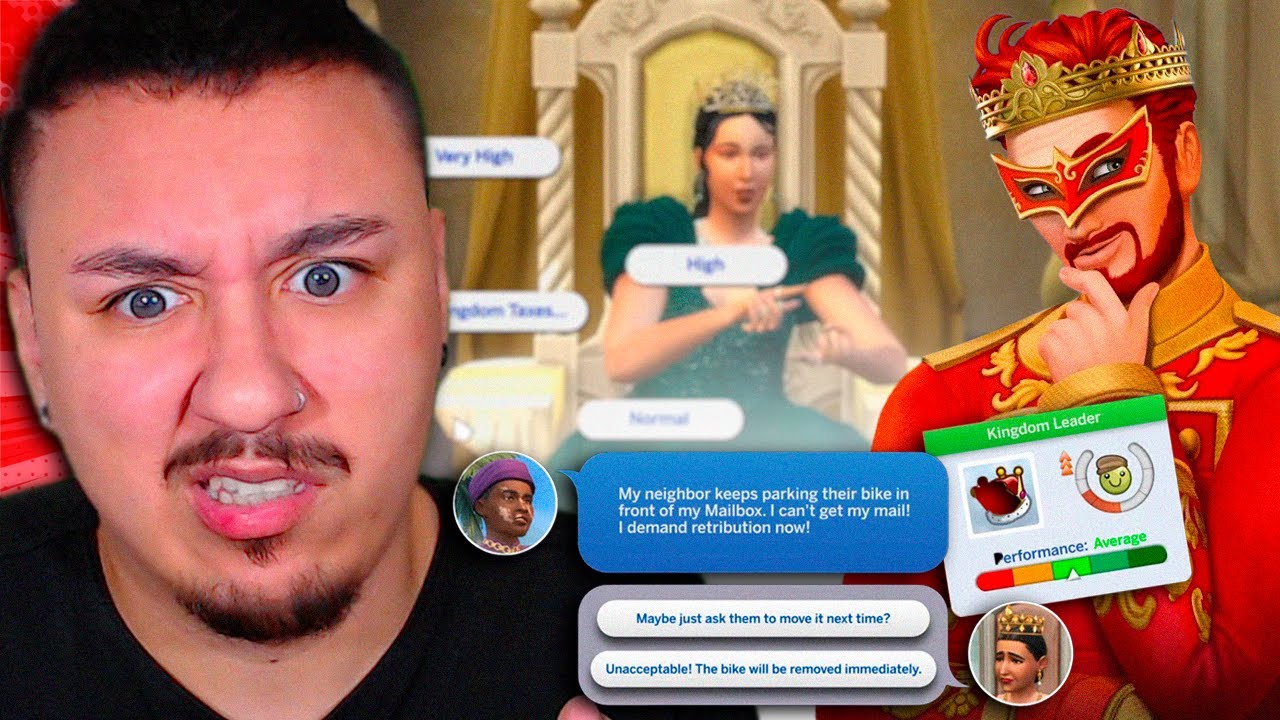 🚨 IMPOSTOS, NOVA MORTE, PRESTÍGIO e MAIS - GAME PLAY NOVA EXPANSÃO THE SIMS 4 TRONO e GLÓRIA