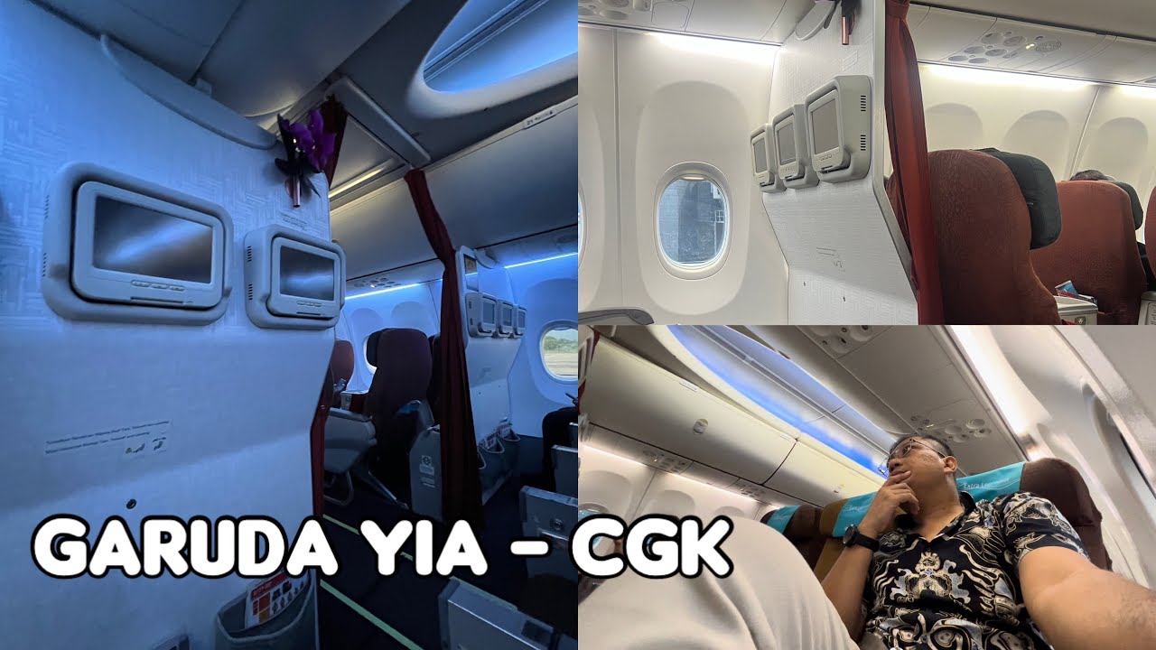 GARUDA INDONESIA RUTE YOGYAKARTA - JAKARTA