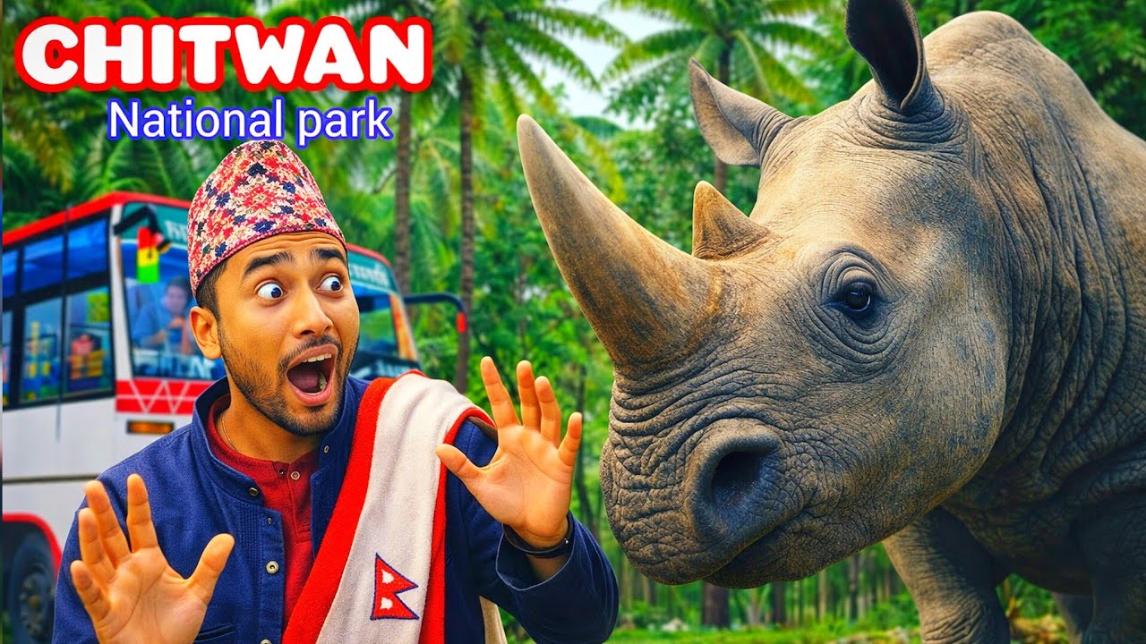 TRIP to Chitwan National Park 🐘🌿 | Jungle Road Adventure 🚍 Bus Simulator Indonesia