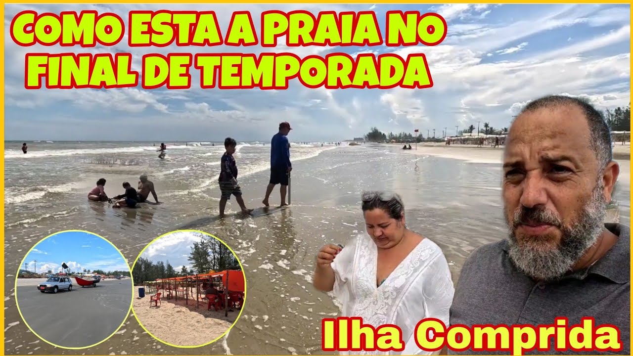 CHEGANDO O FIM DA ALTA TEMPORADA / QUEBRANDO A ROTINA #praia #litoral #ilhacomprida