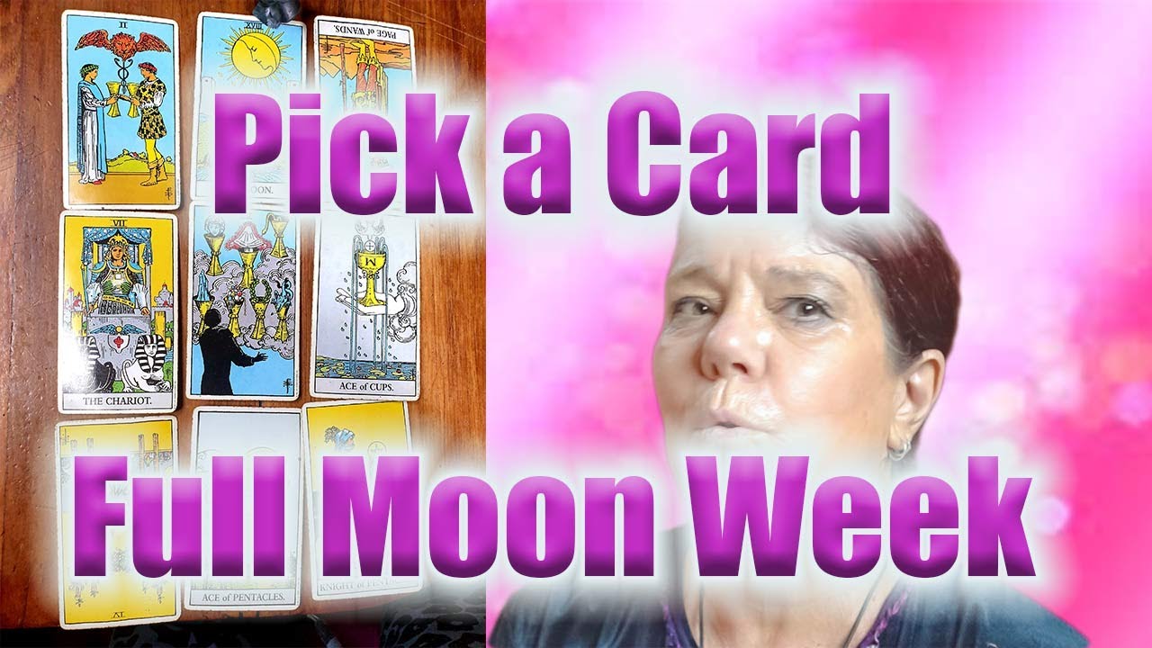 Pick a Card Tarot - With a Strong Full Moon Energy for Manifesting