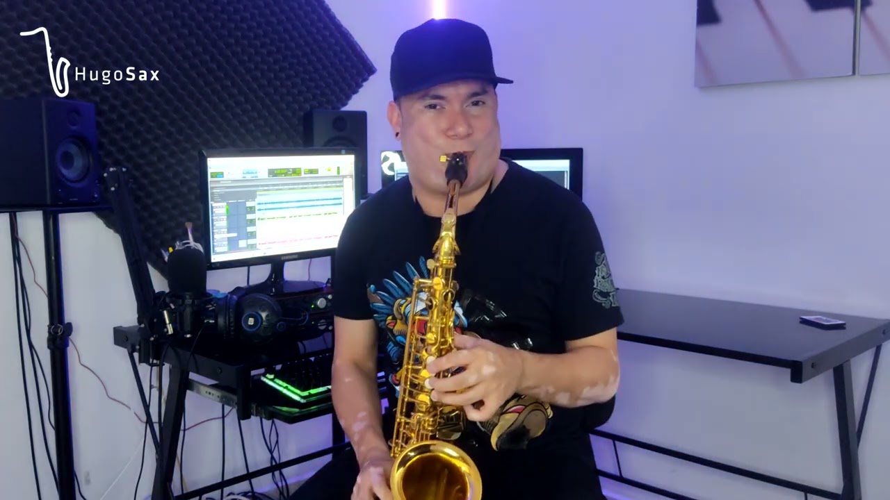 Bailando bachata HugoSax