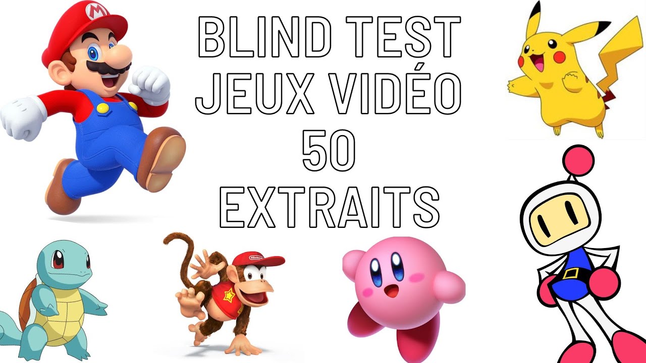 Blind Test Jeux Vidéo 50 Extraits
