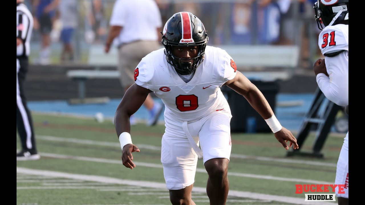 Arvell Reese In Action Against Olentangy Liberty