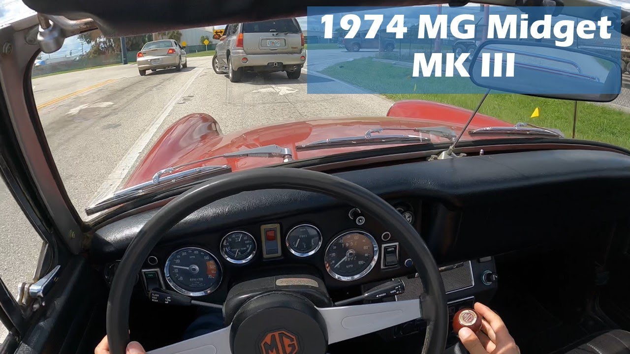 POV Drive (HD 4K) - 1974 MG Midget MK III
