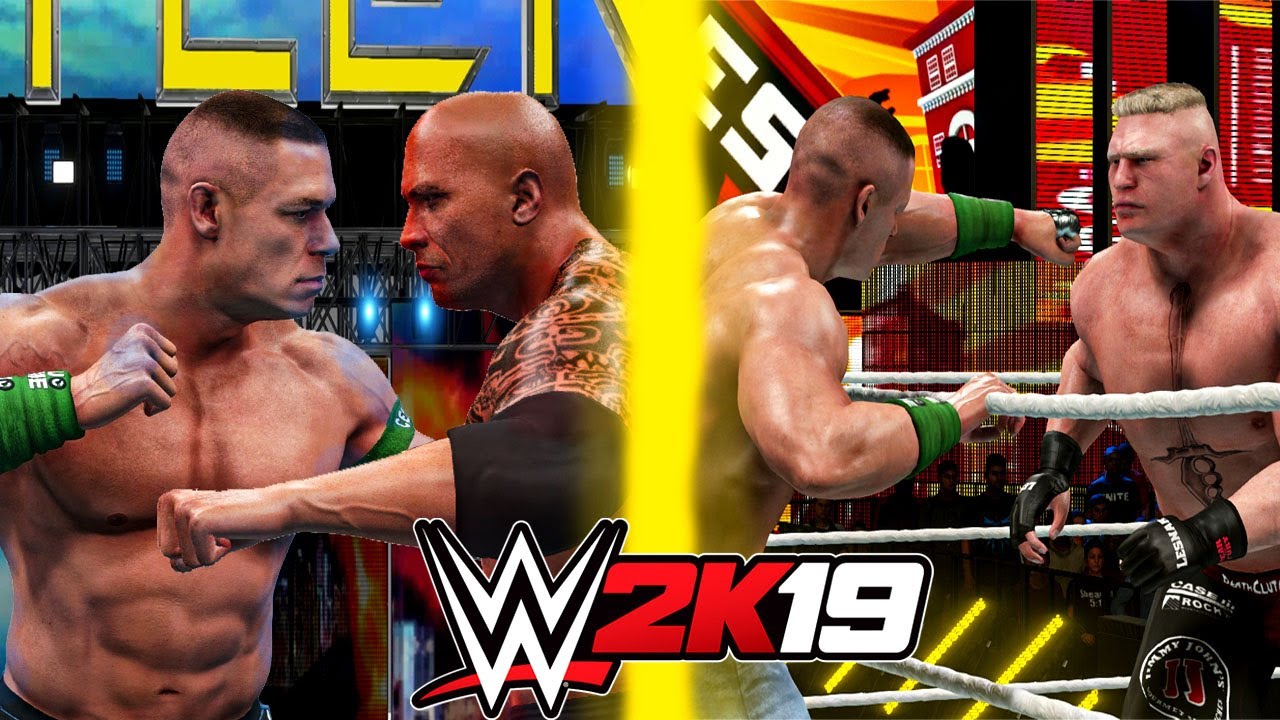 JOHN CENA 2012 PPV MATCHES RECREATION | WWE 2K19