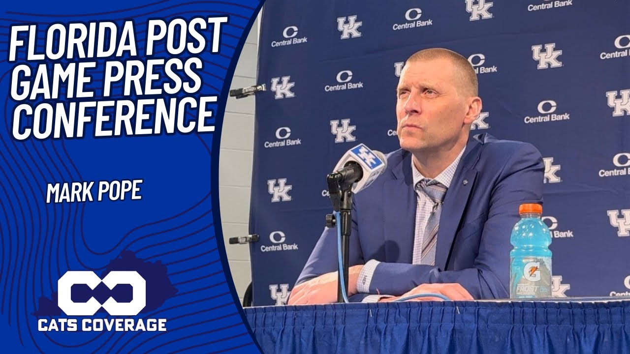 Florida Post Game Press Conference - Mark Pope (03-07-2026)