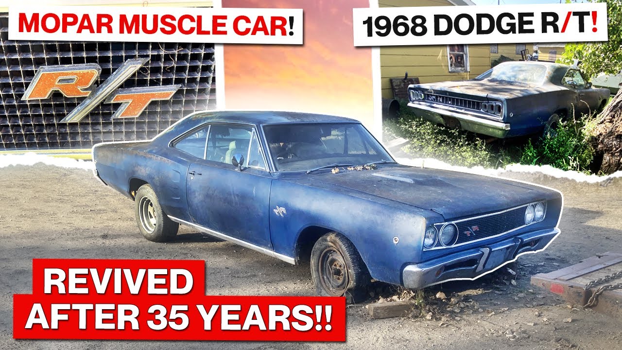 My Best Junkyard Find EVER! 1968 Dodge R/T! Will It Run?!?
