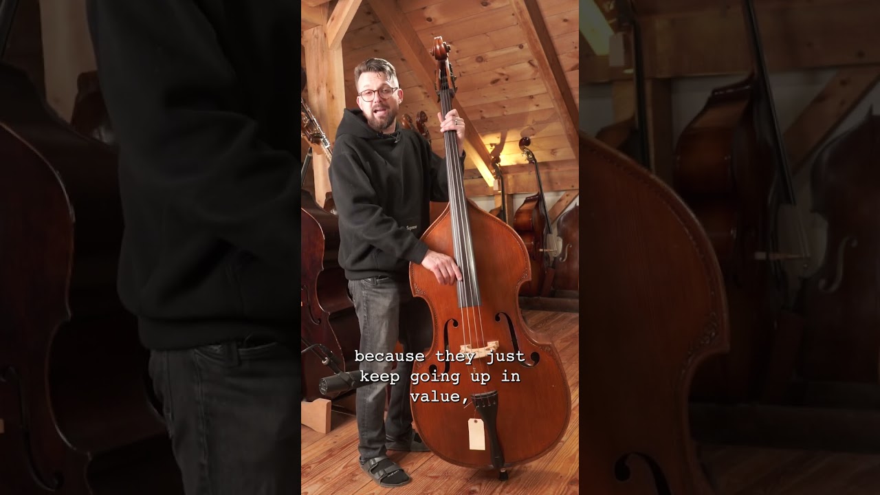 Pollmann Double Bass, E.M. P&ouml;llmann, Mittenwald, Germany