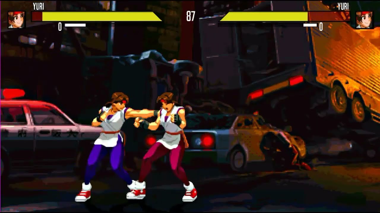 Char Hi-Res Mugen - Yuri Sakazaki (Original POTS Style)