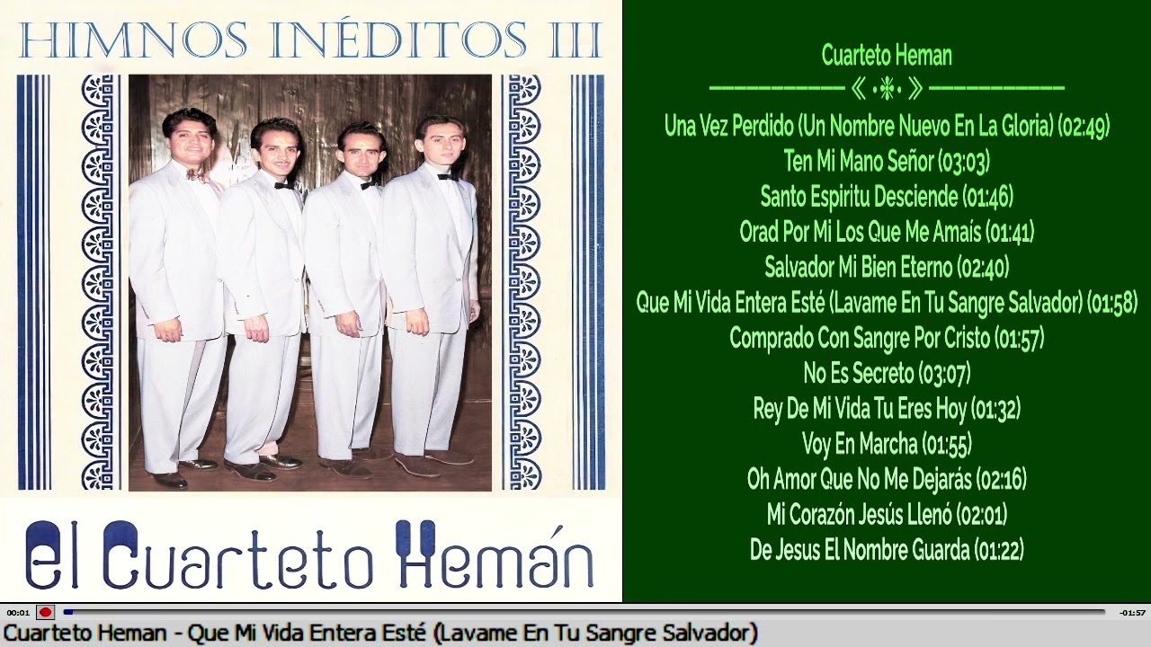 Cuarteto Heman - Himnos Inéditos III (Compilación 2018)
