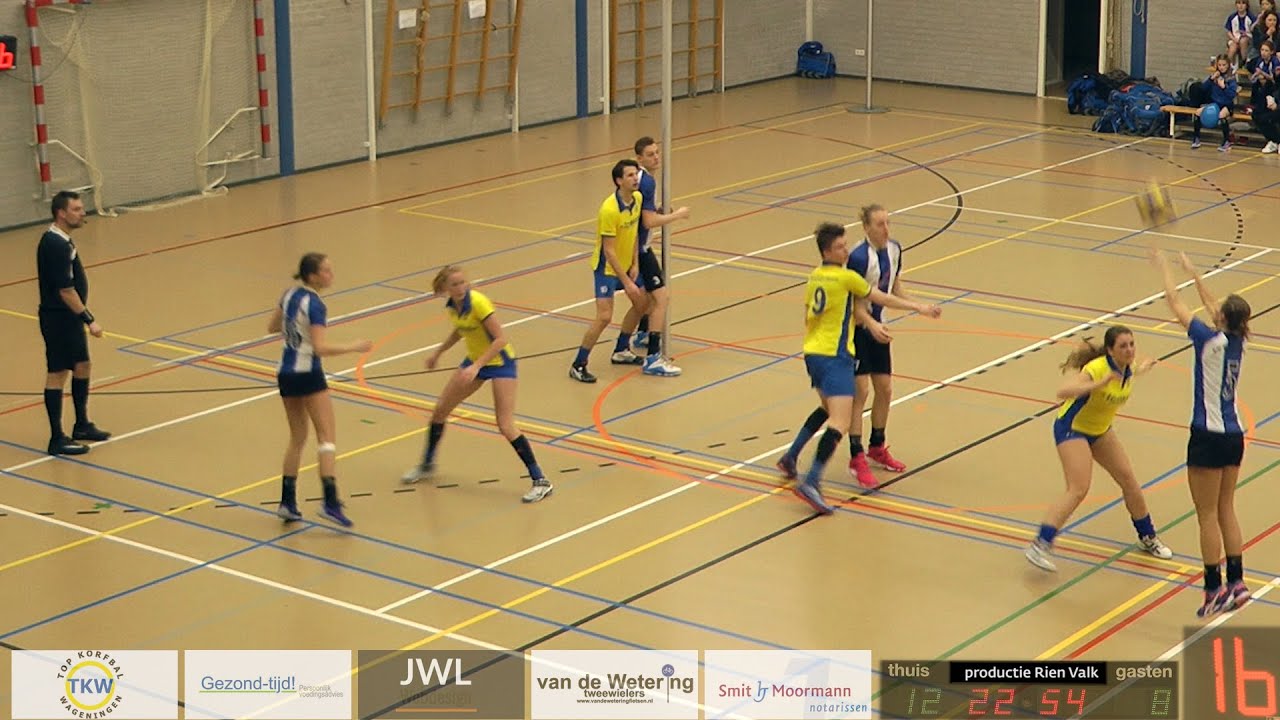 Doelpunten KV Wageningen (KV Wageningen tegen SKF 13 februari 2016)