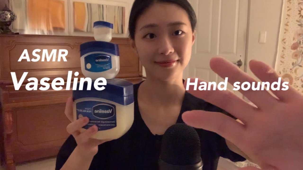 ASMR 꾸덕꾸덕 바세린 손소리(노토킹)🍯 vaseline hand sounds (no talking)🥞