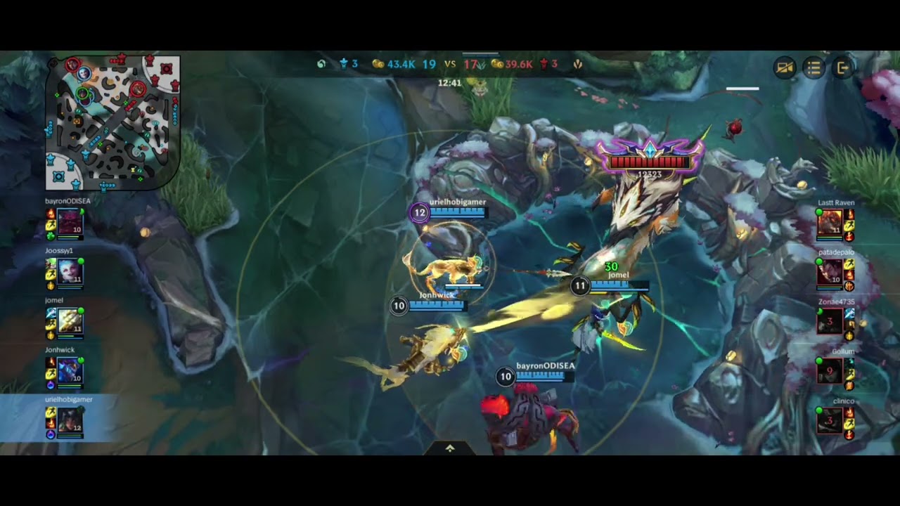 League of Legends wild rift. Nidali acecha a darius. Clasificatoria esmeralda Temporada 20 
