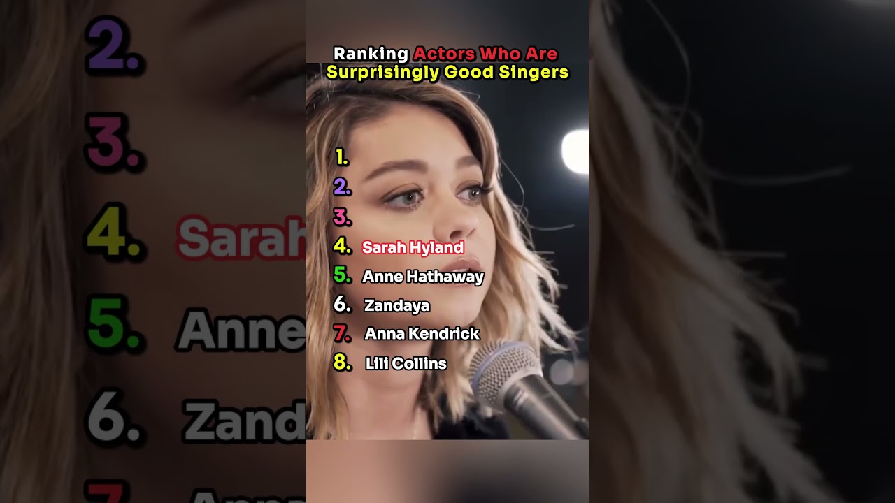 Actors Who Are Surprisingly Good Singers (part 1) #actors #viral #song #cover #music #singing