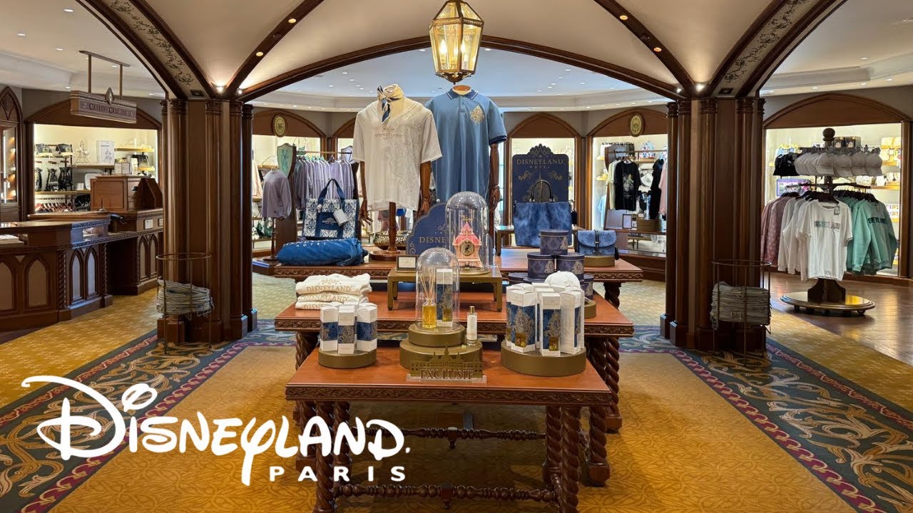 🛍️ Inside the Disneyland Paris Hotel Shop! | FULL Tour + New 2025 Disney Merch Shopping Merchandise