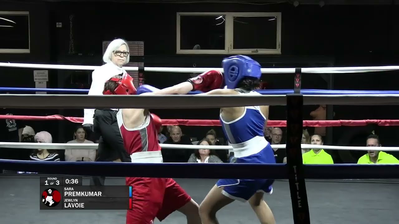 Jewlyn Lavoie vs Sara Premkumar - Evening of Champs Bout 5 Presented by Destiny Boxing(Feb 15, 2026)