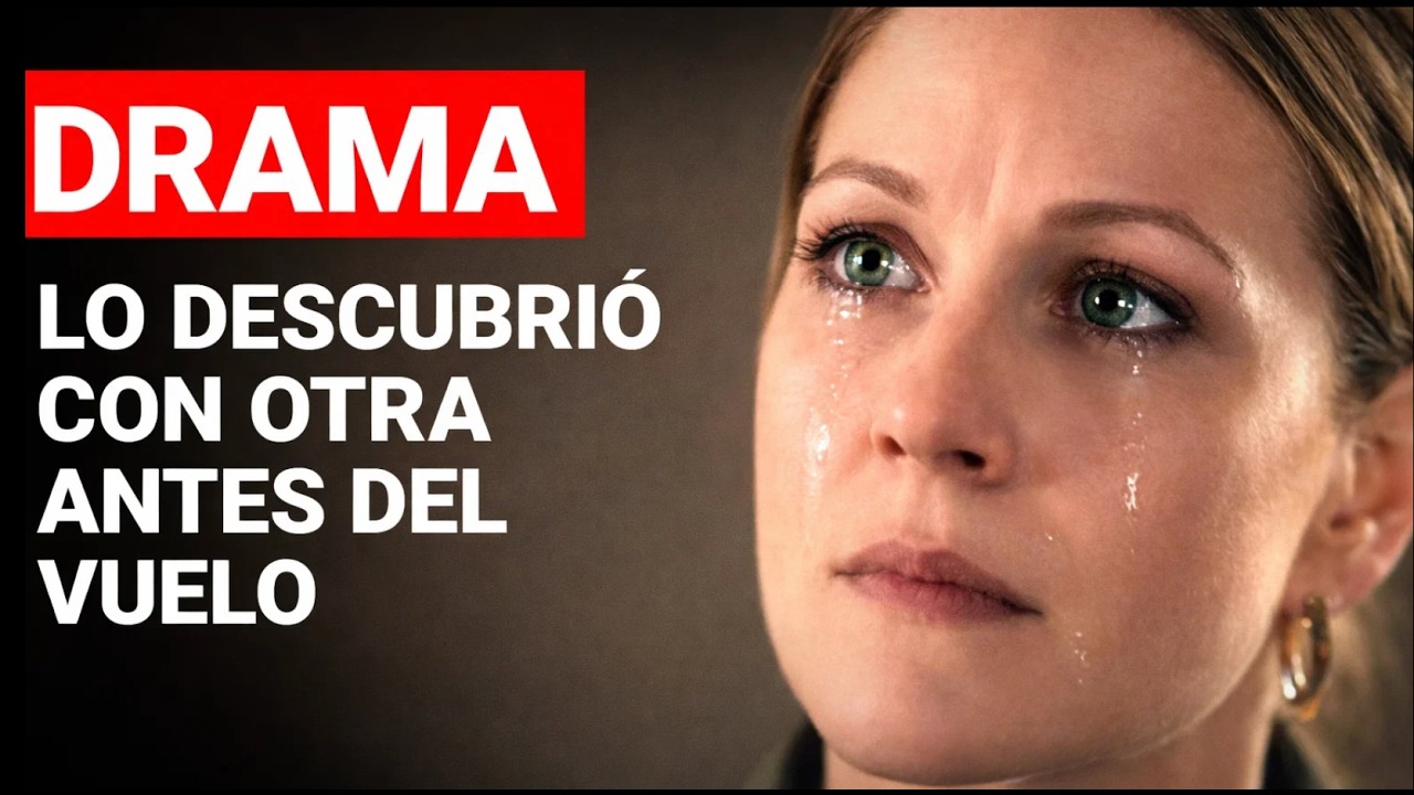 ¡LO DESCUBRIÓ CON OTRA ANTES DEL VUELO! | VERDAD AMARGA | Película romántica en Español