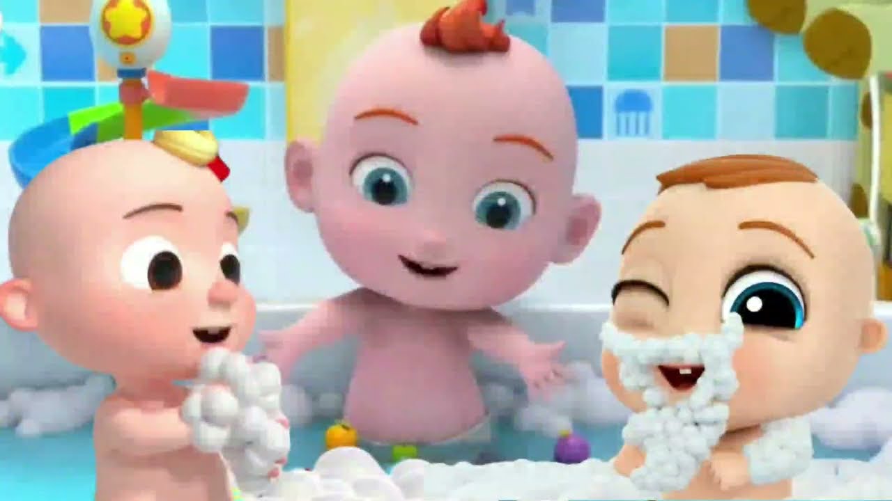 Comparison video of  Lets take a bath Super JoJo vs Cocomelon vs Little Angel with R&M Amazing Fx