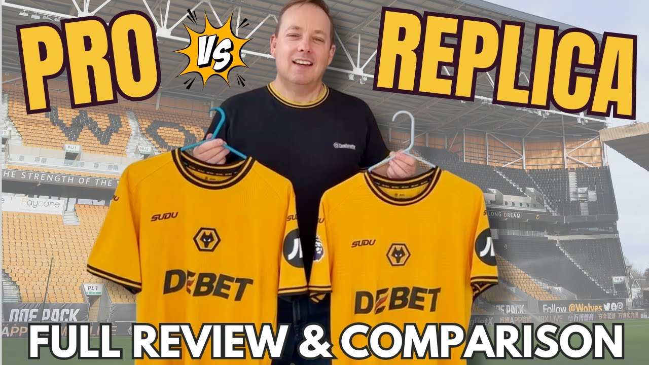 Сравнение и обзор футболок Wolves PRO и REPLICA SUDU 🤗