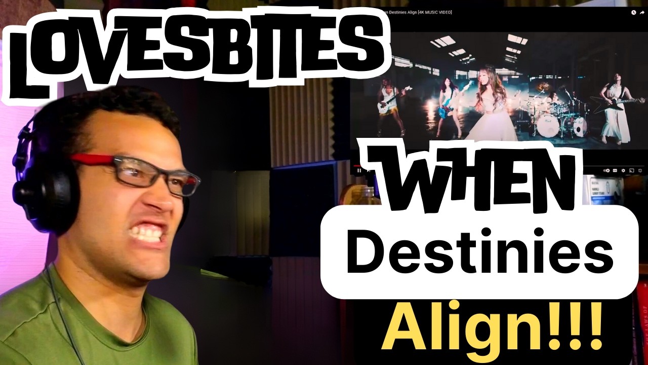 American Hip-Hop  & Pop Fan Reacts To: LOVEBITES / When Destinies Align