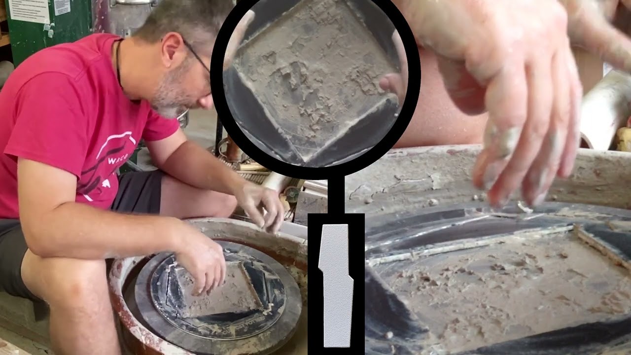 Essential pottery ribs for throwing on the pottery wheel - Angular Profile Rib 2