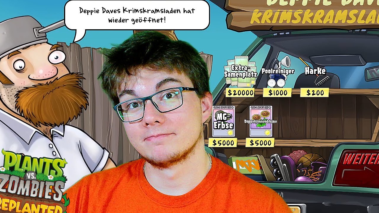 Lets Play Plants vs. Zombies™: Replanted #5 - Dave sein Laden ist geöffnet !